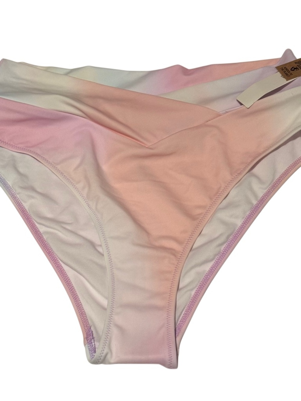Women’s Victoria’s Secret PINK Ombre High Cut Swim Bottoms Sz LG NWT